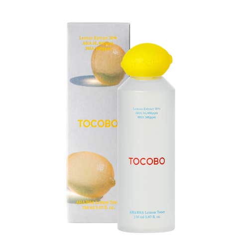 Tocobo AHA BHA Lemon Toner: Toner Ampuh untuk Kulit Cerah